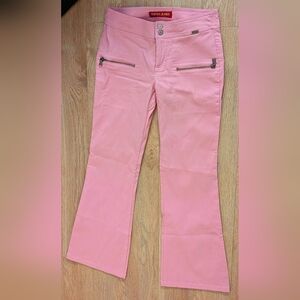 Guess Jeans Pink Flared Pants